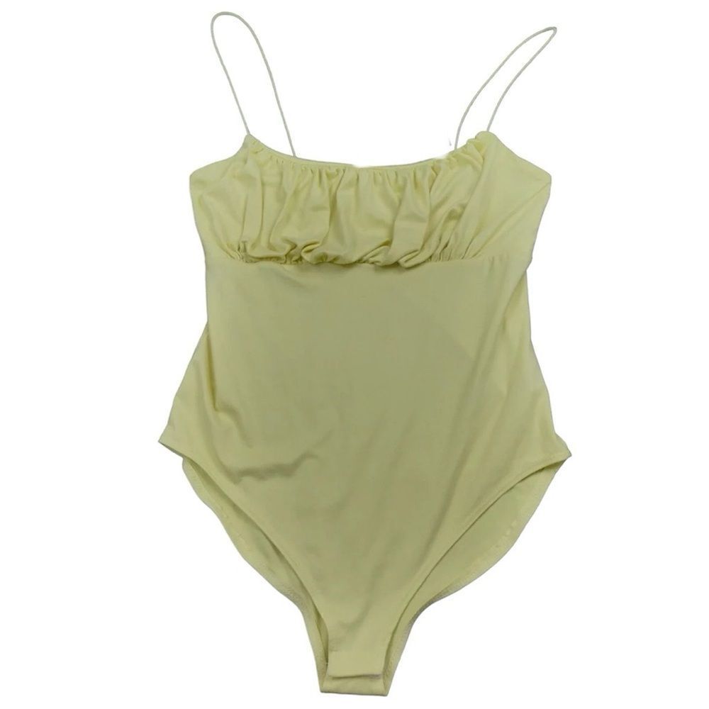 Gaze Yellow Bodysuit Size Large